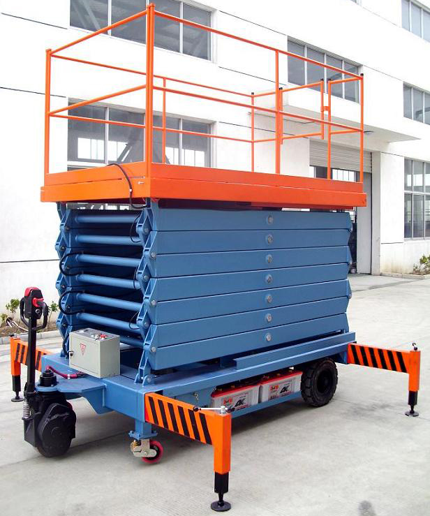 岳阳助力行走剪叉式高空作业平台